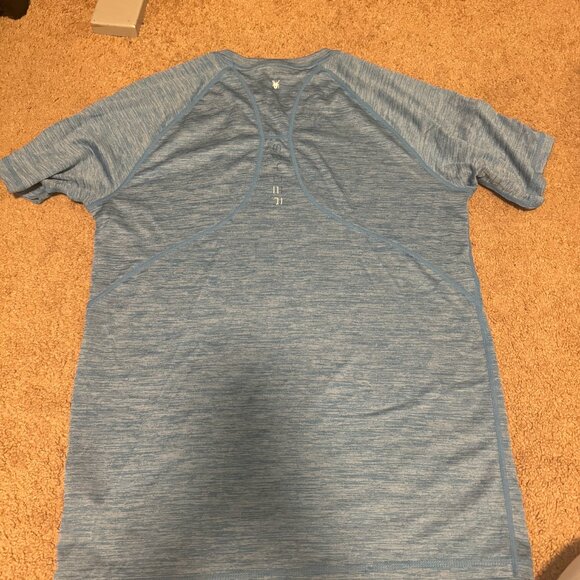 Spyder Men's Active Top Light Blue Athletic Medium - Picture 3 of 3